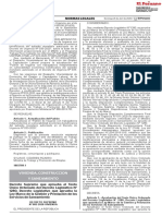 DS 005-2020-Vivienda Aprueba El Texto Unico Ordenado Del DL 1280