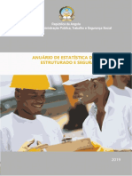 Anuário Estatísticas Trabalho Segurança Social 2018