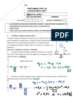 Física 110 certamen 2 UTFSM