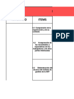 Lista de Chequeo Iso 45001 2018