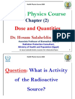 Health Physics Course 2020 Chapter