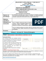 Unidad Educativa Fiscal "3 de Mayo": 2021-2022 Proyecto Científico 2 Plan Educativo Aprendamos Juntos en Casa