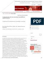 Tratamiento de las anemias hemolíticas autoinmunes. _ Alfonso Valdés _ Revista Cubana de Hematología, Inmunología y Hemoterapia