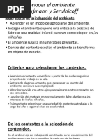 Kaufmann y Serulnicoff. Capítulo 1 en - Recorridos Didácticos en La Educación Inicial - (Power Point) .