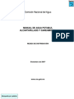 Manual de Agua Potable, Alcantarillado y Saneamiento