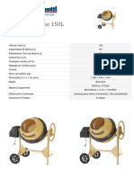 Betoneira Prime 150L