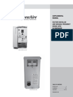 Supplemental Manual Factory-Installed Abb Variable Frequency Drives (VFD) in Renewaire (Erv) Ventilators