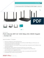 Point D'accès WiFi AC 1200 Mbps MU-MIMO Gigabit - 1635817096500