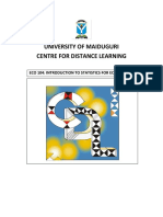 ECO 104 Mathematics For Economist I Edited BMB