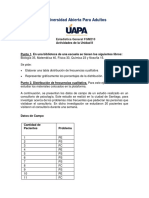 Actividades de La Unidad II Estadistica