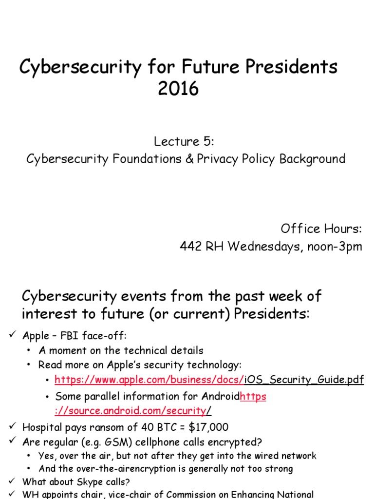 Cybersecurity Essentials for Leaders | PDF | Computer Security ...