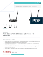 Point D'accès WiFi 300Mbps High Power - TL-WR841HP
