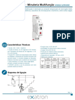 Relé temporizador multifunção modelo LETM4000