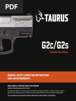 Taurus Manual G3 | PDF | Trigger (Firearms) | Revolver
