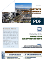 Unidad II - Proyecto Arquitectónico - Tema 1 - Conceptualización - Definición Del S.P.