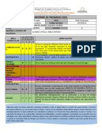 Informe de Progreso 2021