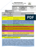 Ficha de Seguimiento de La Estrategia Aprendo en Casa 2020: NOTA, Competencia No Trabajado, No Te Preocupes