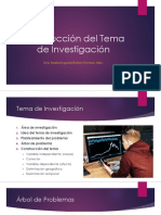 Tema de Investigación