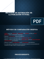 Métodos de Estimación de La Población Futura