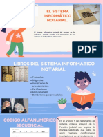 Art. 8. - Libros Del Sistema Informático Notarial.