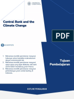 Central Bank and The Climate Change
