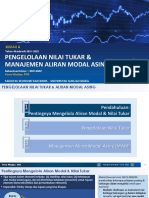 GBI-Kebanksentralan EKO4402 - Kuliah 8 Pengelolaan Nilai Tukar Dan Manajemen Aliran Modal Asing