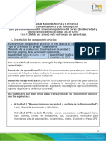 Guía para el desarrollo del componente práctico - Unidad 3 - Fase 4 - Salida de campo