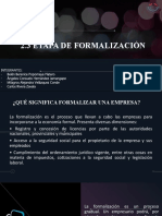 Etapa Formalización-Taller Gerencial