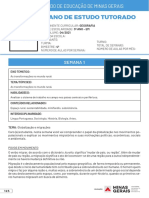 Plano de Estudo Tutorado: Semana 1