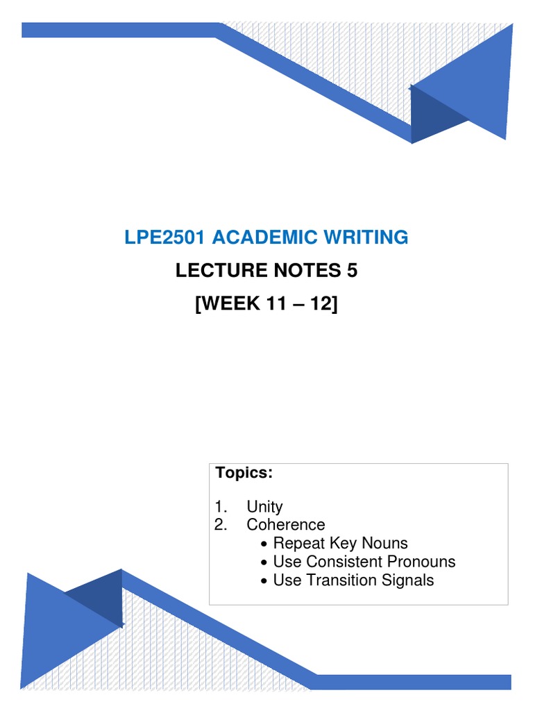Lpe2501 Lecture Notes 5 (Week 11 - 12) | PDF | Curry | Traffic Collision