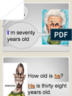How Old Are You ?