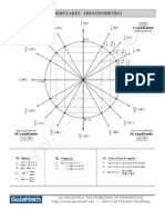 Formulario Trigonometria