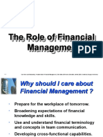 The Role of Financial Management The Role of Financial Management The Role of Financial Management The Role of Financial Management