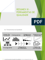 Resumex Iii - Aula 07 - 09-11 Ferramentas de Qualidade