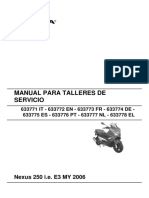 Gilera Nexus 250 Ie E3 Manual Taller