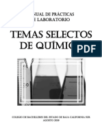 Manual de Practicas de Laboratorio Temas Selectos Quimica