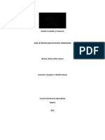 Guia 30 Proyeccion de Estados Financieros