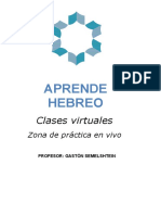 Aprende hebreo en clases virtuales