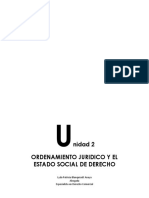 Nidad 2 Ordenamiento Juridico Y El Estado Social de Derecho