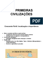 Primeiras Civilizações