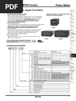 Autonics Panels MP5W Data Trace Automation