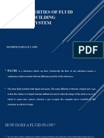 Basic Properties of Fluid Flow (EU - 2)