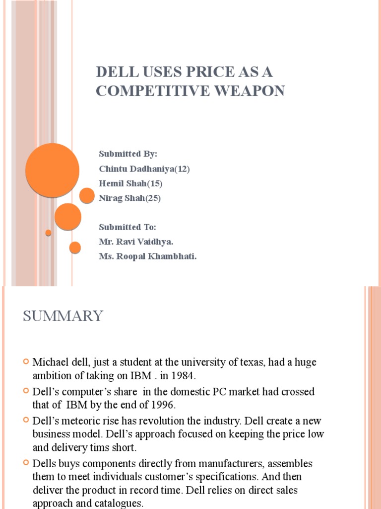 Dell case study interview picture