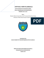 Proposal Ukm Olahraga