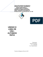 UNIDAD III Ezequiel Linea Vida-Autobiografia Prof. Alberto M