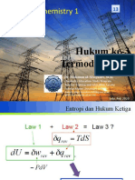 13 - Hukum Ke 3 Termodinamika - Masykuri