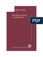 46.- Estudios de Teoria Constitucional - Jorge Reinaldo a. V