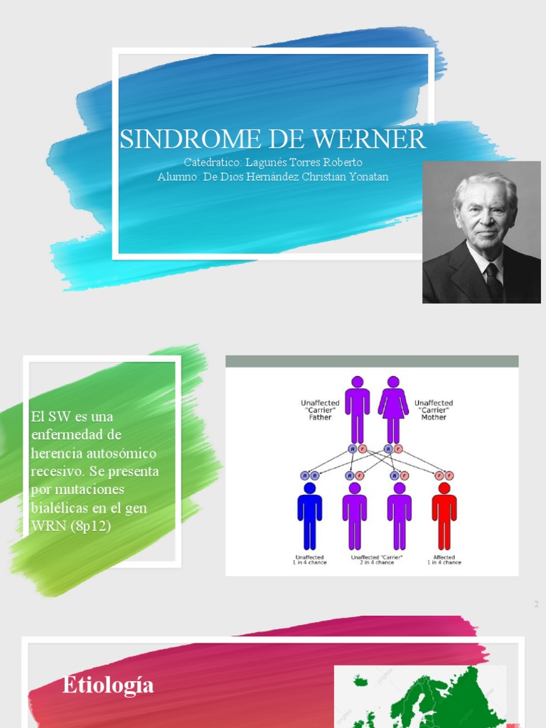 Características del Síndrome de Werner | PDF | Biología | Enfermedades ...