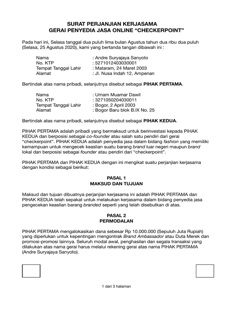 Mou 2 | PDF