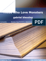 Gabriel Blessing - Those Who Love Monsters